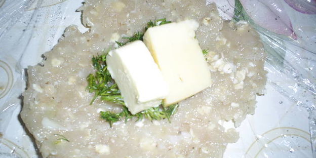 нежнейшие паровые куриные тефтели с начинкой ежики