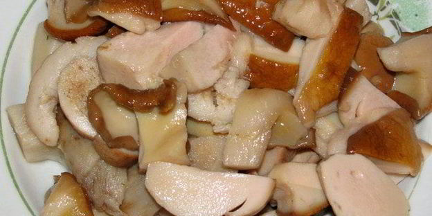 рисовые овощные тефтельки с белыми грибами