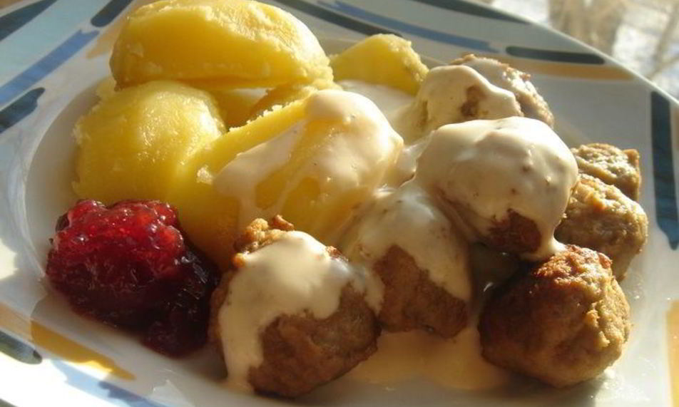 Рецепт шведских тефтелек