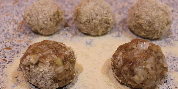 свиные тефтели в сливочном соусе