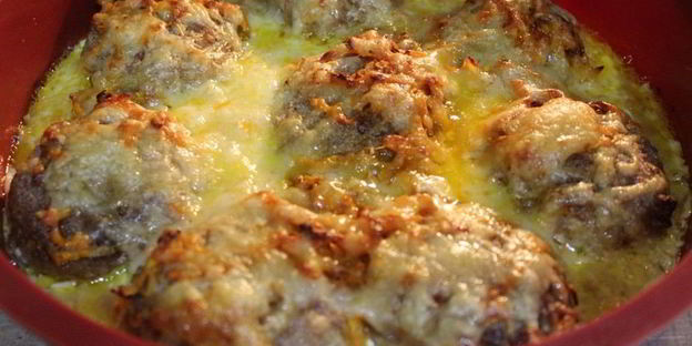 свиные тефтели в сливочном соусе