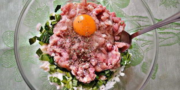 тефтели из индейки с черемшой