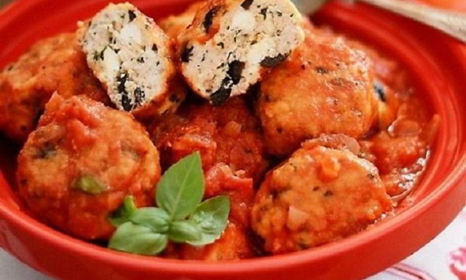 Рецепт тефтелей из индейки с оливками