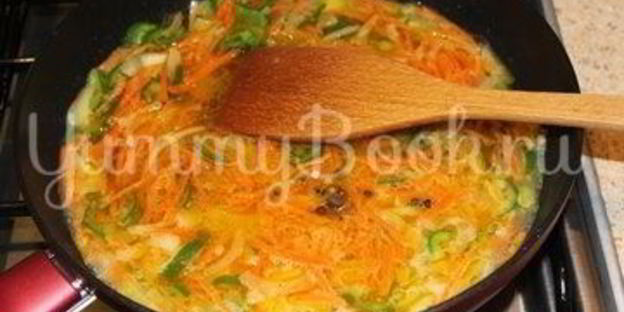 тефтели из морепродуктов с овощами