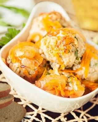 Тефтели рыбные с подливкой