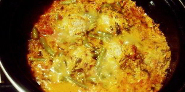 тефтели с гарниром