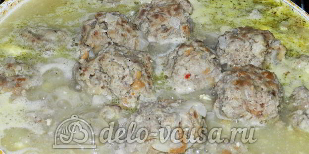 тефтели с горчицей