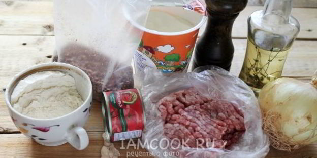 тефтели с гречкой и фаршем