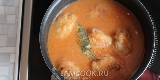 тефтели с гречкой и фаршем