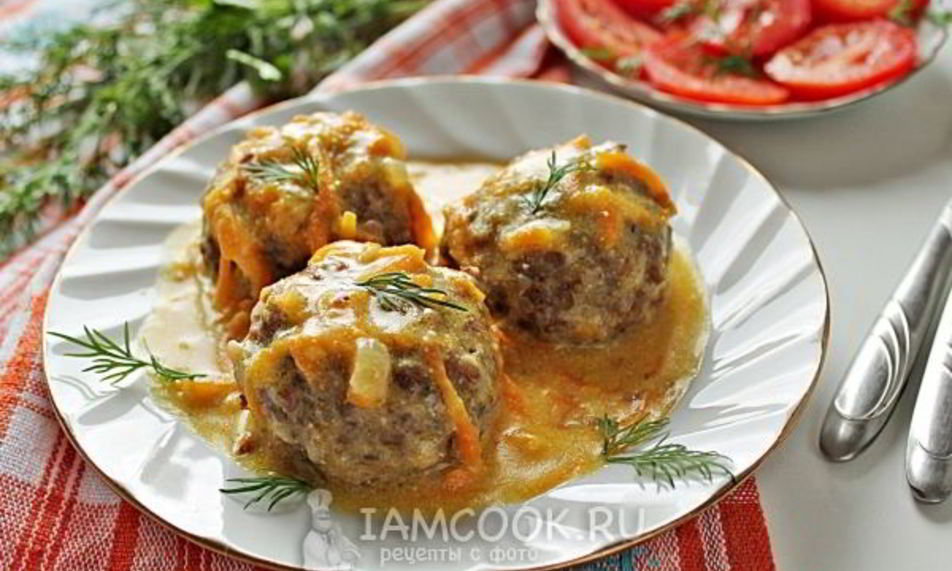 Рецепт тефтелей с гречкой в мультиварке