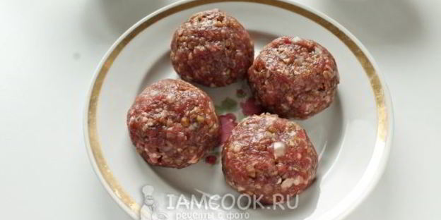 тефтели с гречкой в мультиварке