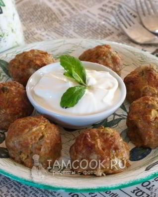 Тефтели с кабачками