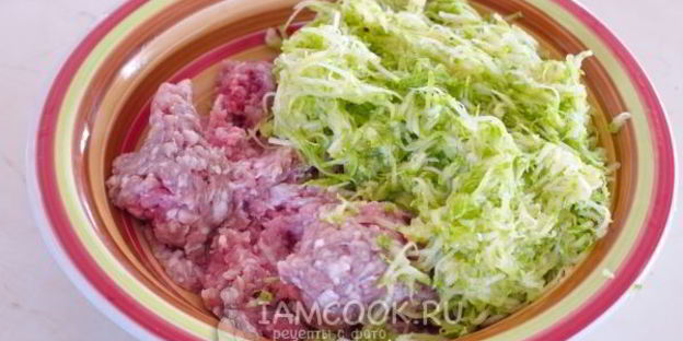 тефтели с кабачками