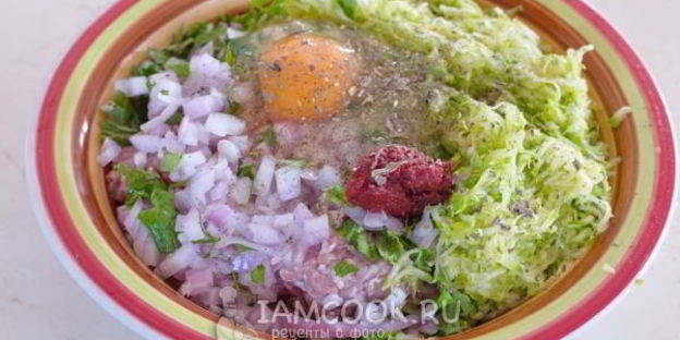 тефтели с кабачками