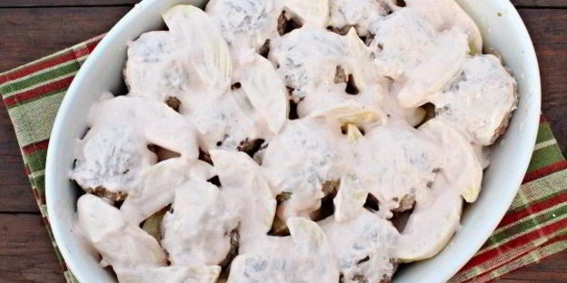 тефтели с картошкой в духовке