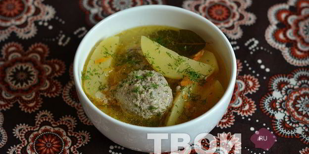 тефтели с картошкой