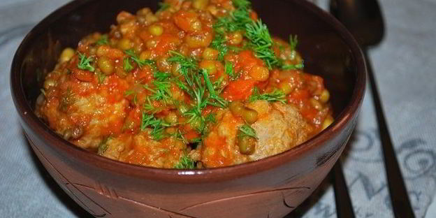 тефтели с машем