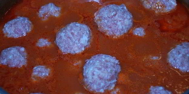 тефтели с машем