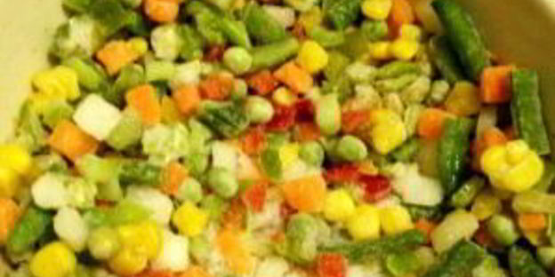 тефтели с овощами в сливках