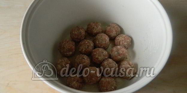 тефтели с рисом в мультиварке