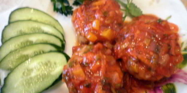 тефтели в греческом стиле