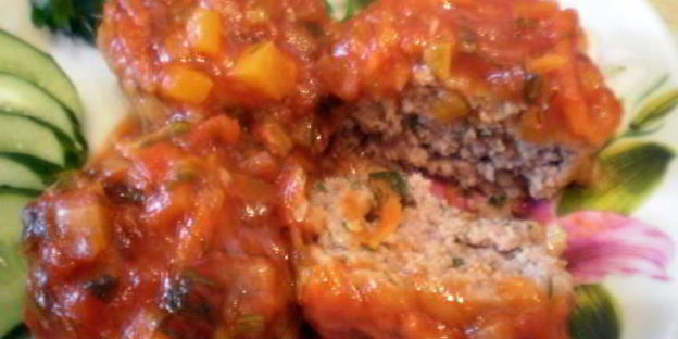 тефтели в греческом стиле