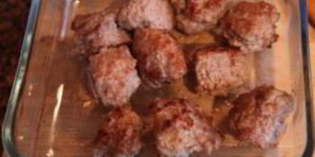 тефтели в грибном соусе