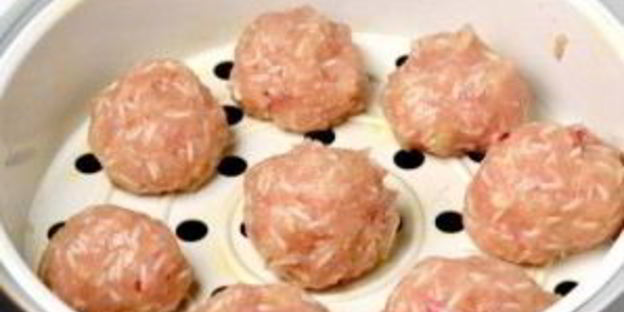 тефтели в мультиварке на пару