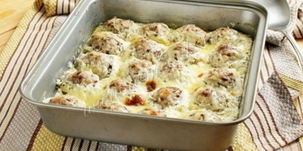 тефтели в сливочном соусе