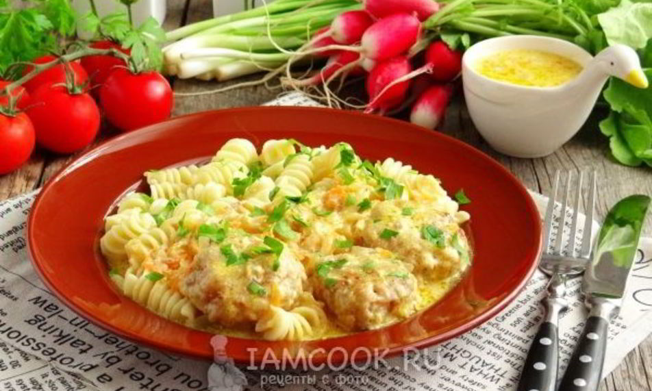 Рецепт тефтелей в сметанном соусе в мультиварке