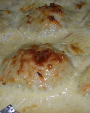 Тефтели в сырном соусе