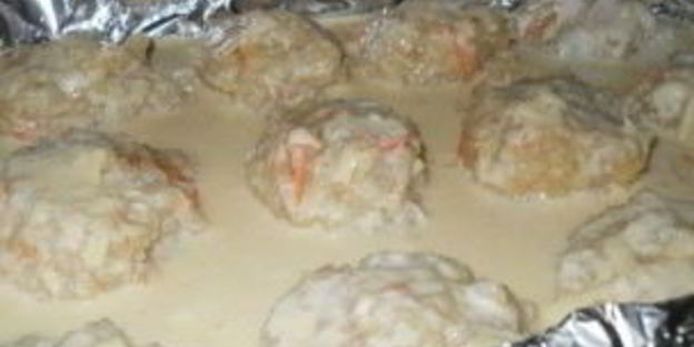 тефтели в сырном соусе