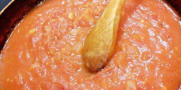 тефтели в томатном соусе с нутом