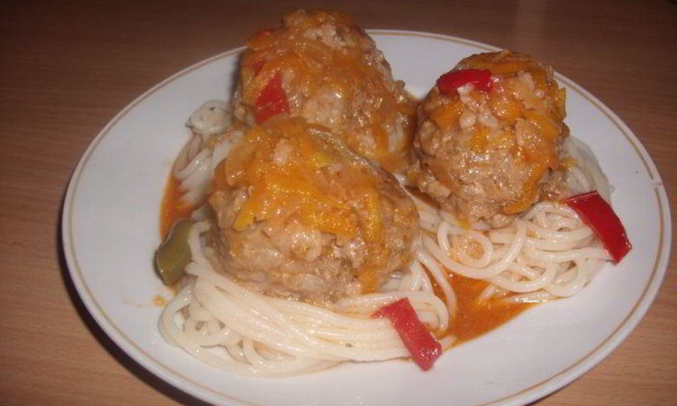 Рецепт тефтелек для сынульки с папулькой