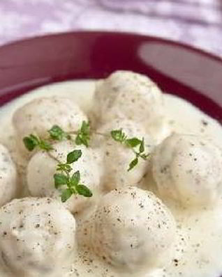 Тефтельки в сливочном соусе