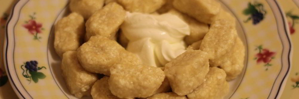 Ленивые вареники на овсяной муке