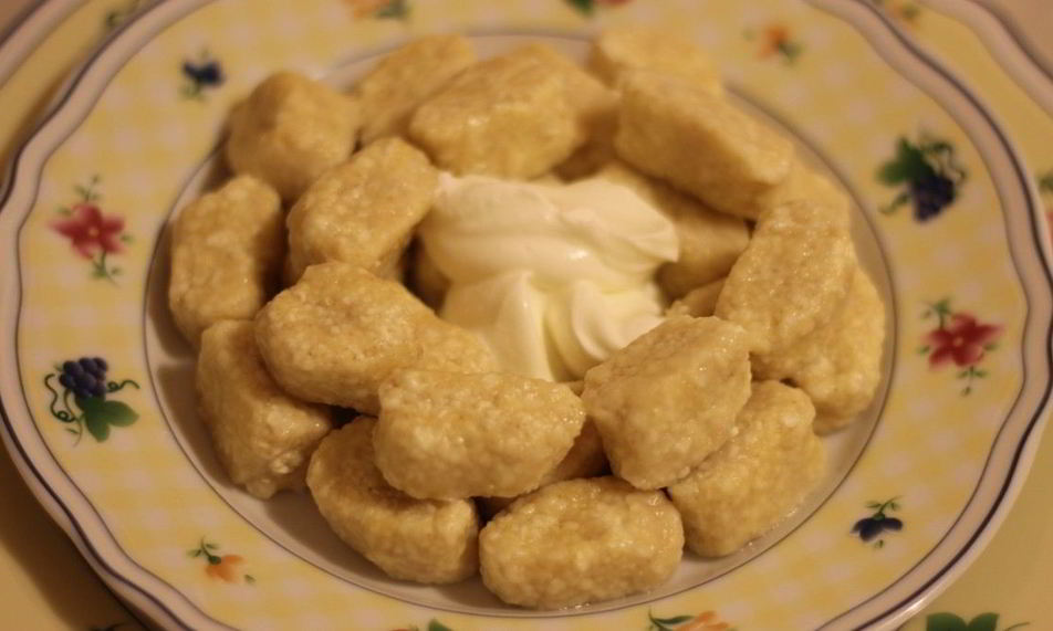 Рецепт ленивых вареников на овсяной муке