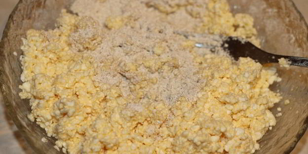 ленивые вареники на овсяной муке