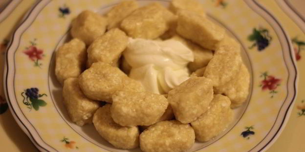 ленивые вареники на овсяной муке