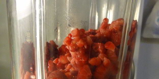 ленивые вареники с ягодным соусом кули