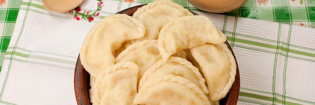 Тесто на вареники с картошкой