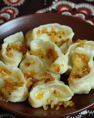 Украинские вареники с картошкой