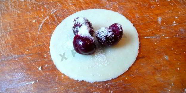 вареники на воде с вишней постные