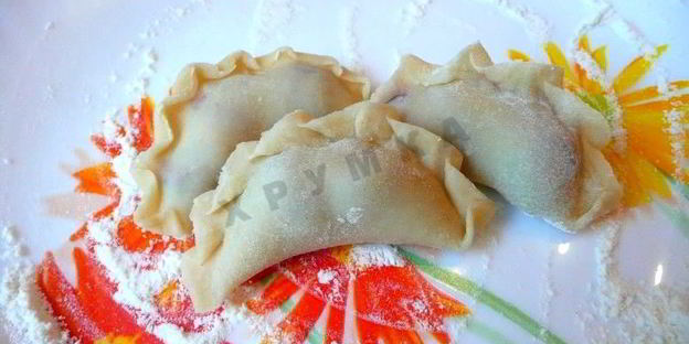 вареники на воде с вишней постные