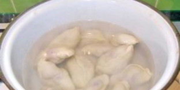 вареники на воде