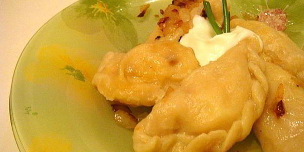 вареники на заварном тесте с сюрпризами в двух начинках