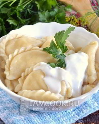 Вареники с адыгейским сыром