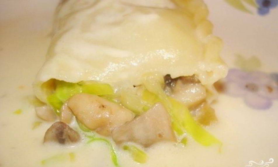 Рецепт вареников с капустой и грибами