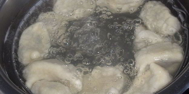 вареники с картофелем и грибами самые любимые