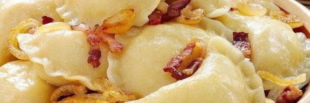 Вареники с картошкой и луком